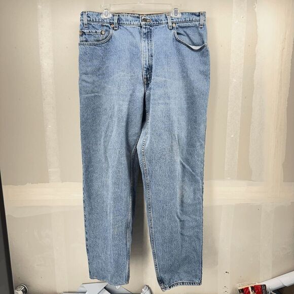 Vintage Levi's 560 Loose Tapered Jeans Mens 38x30Right32Left Blue June 1998 READ - Picture 1 of 6